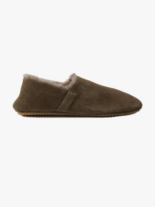 Mr P 'Babouche' shearling lined slippers as selected by Heidi Quill