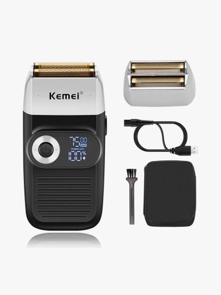 Kemei Foil shaver reviewed by Owen Gough for British GQ for the best electric shavers guide