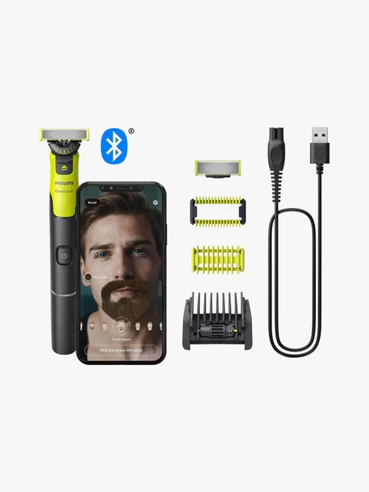 Philips OneBlade 360 Beard trimmer reviewed by British GQ's editor Owen Gough for the best beard trimmer guide