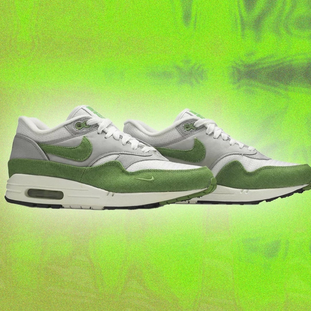 Patta's Nike Air Max 1 ‘Chlorophyll’ is scheduled for a big restock