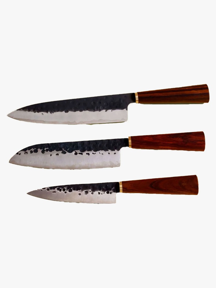 Japanese Rosewood Knife Set for British GQ's Gifts For Him