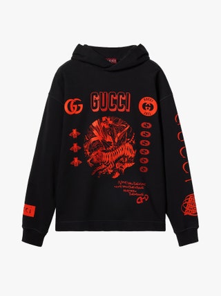 Gucci ‘symbols hoodie as selected by Faye Fearon