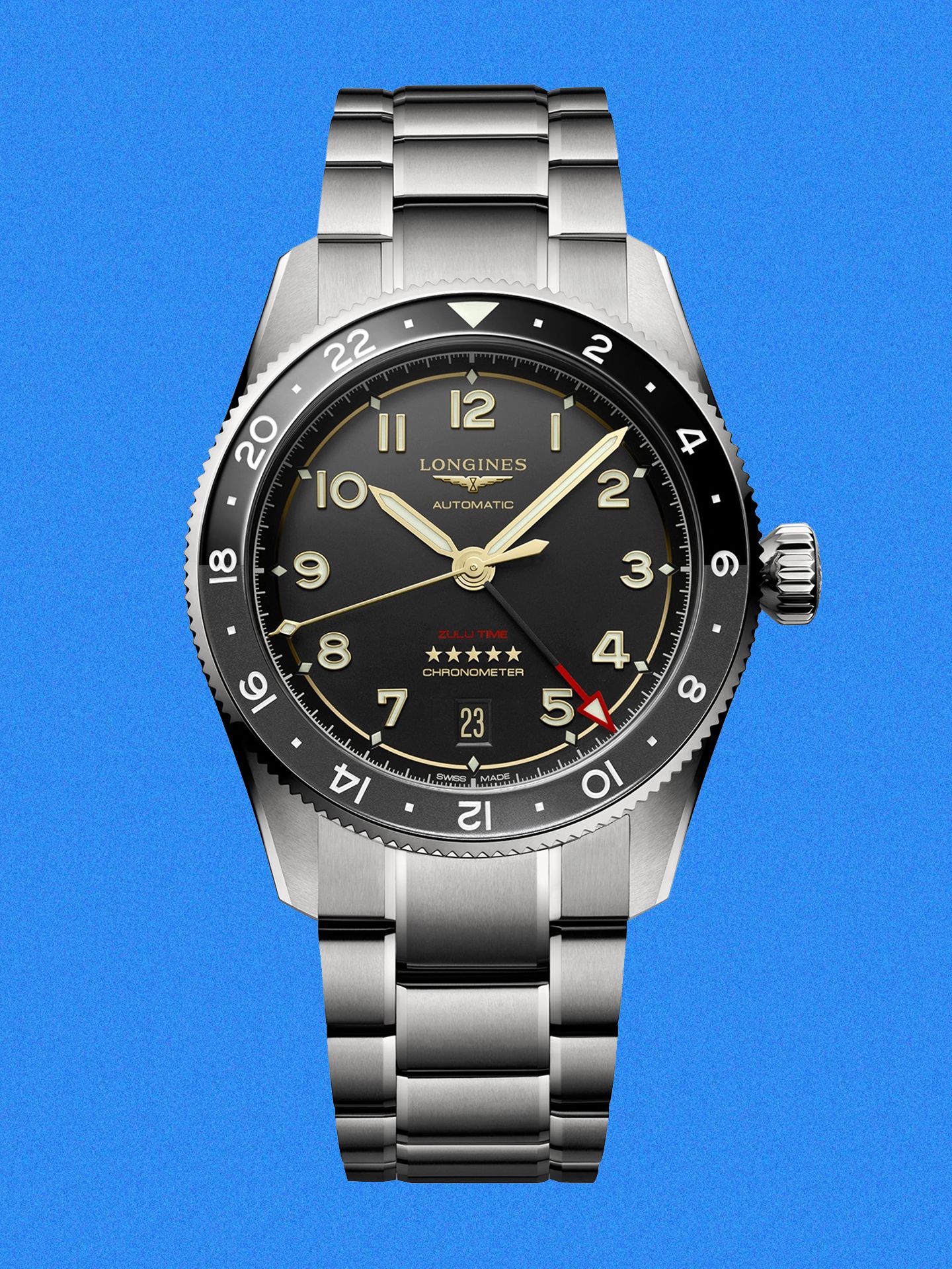 Image may contain Wristwatch Arm Body Part and Person