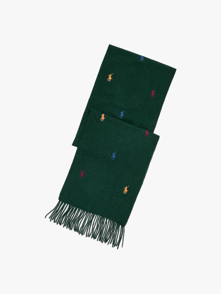 Ralph Lauren Polo Pony scarf, as selected by Faye Fearon