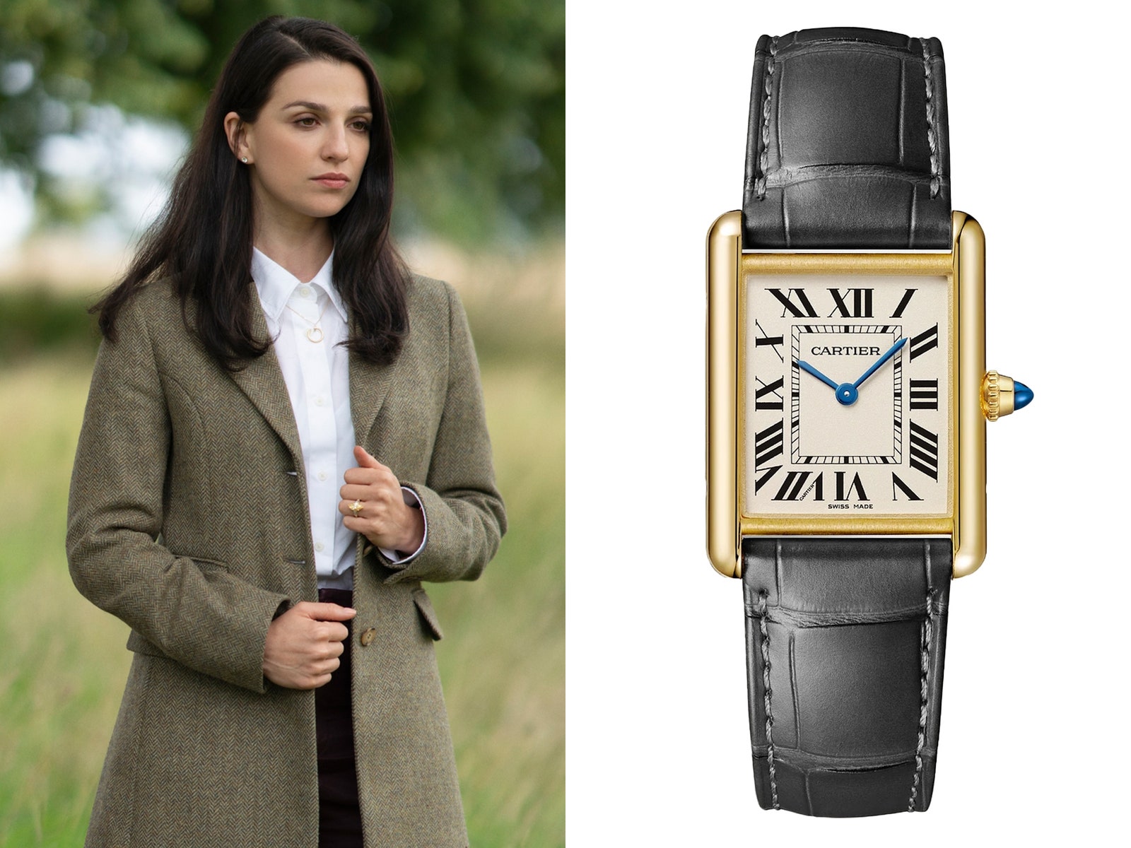 Image may contain Wristwatch Arm Body Part Person Clothing Coat and Adult