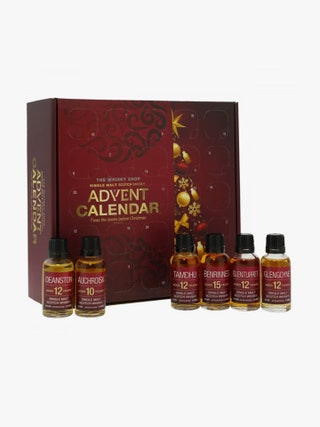 Best Alcohol Advent Calendars selected for British GQ by Jessie Atkinson The Whisky Shop Advent Calendar