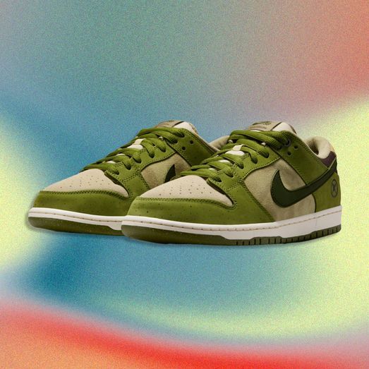 The Yuto Horigome x Nike SB Dunk Low ‘Asparagus’ is a true skater's skate shoe