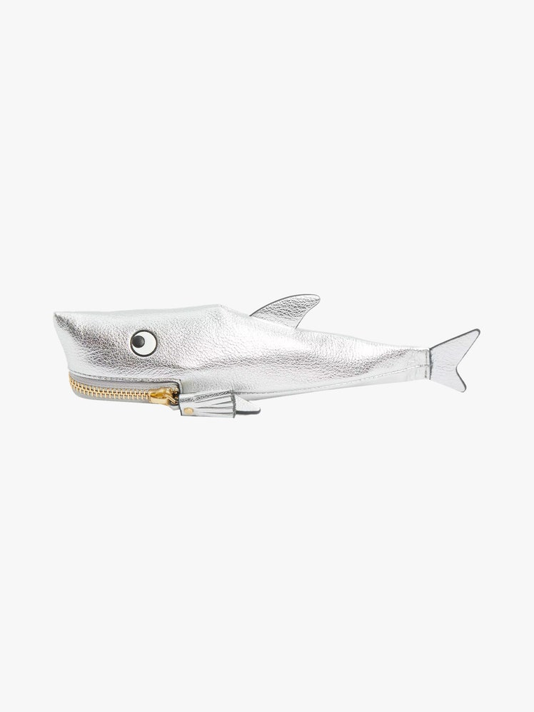 Best gifts for mums chosen by Mike Christensen for British GQ Anya Hindmarch Shark Pencil Case