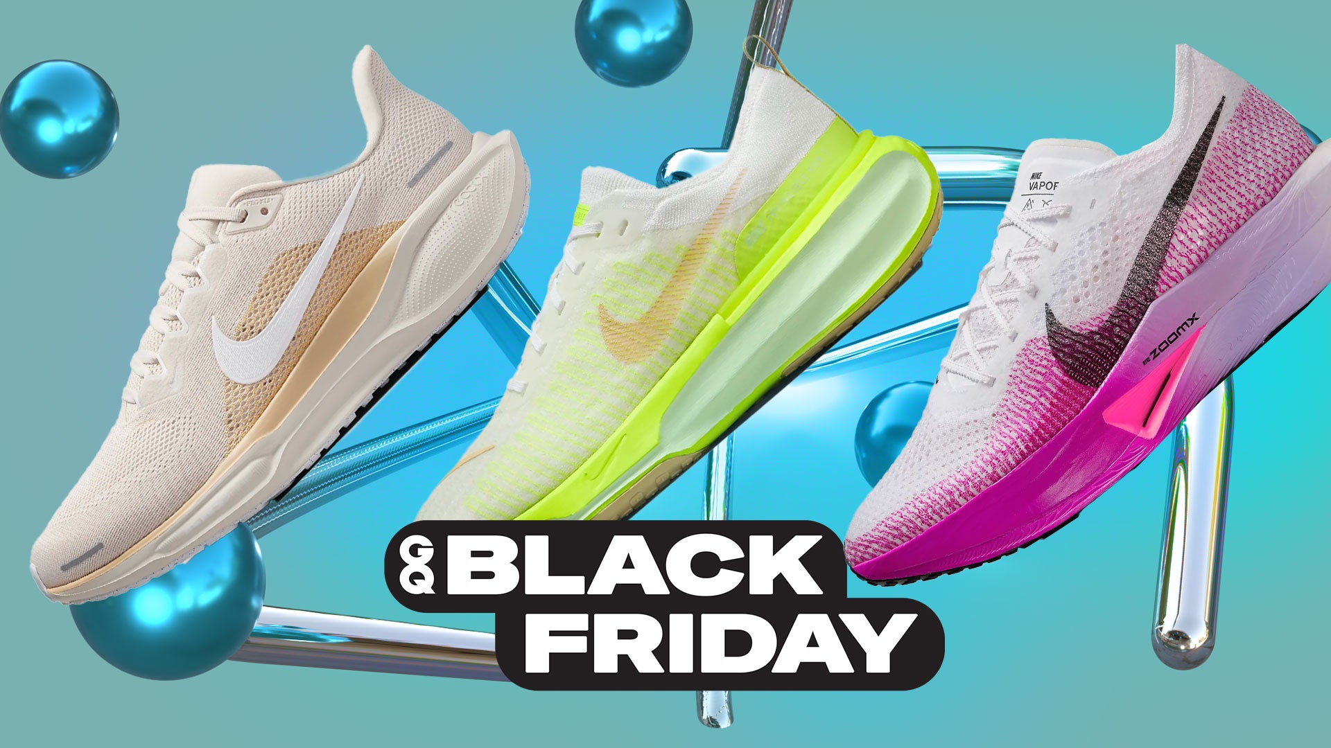 Artwork for GQ's guide to Nike running shoes Black Friday deals