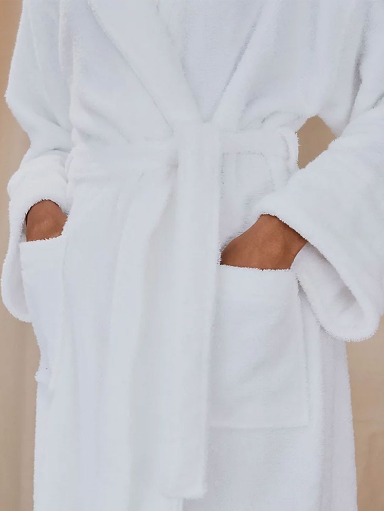 The White Company Unisex Organic Cotton Classic Robe for GQ’s best Black Friday The White Company deals 