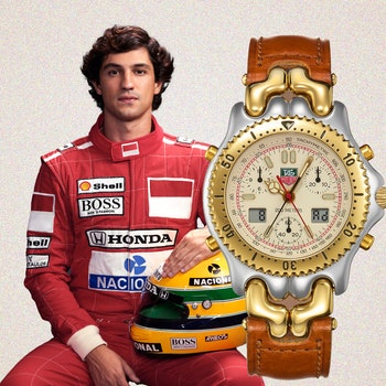 The watches in Senna are seriously on point