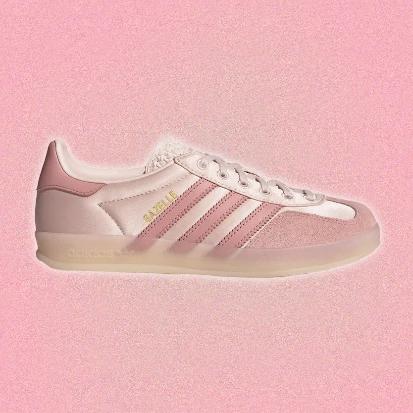 The Adidas Gazelle Indoor ‘Pink Satin’ is just plain adorable