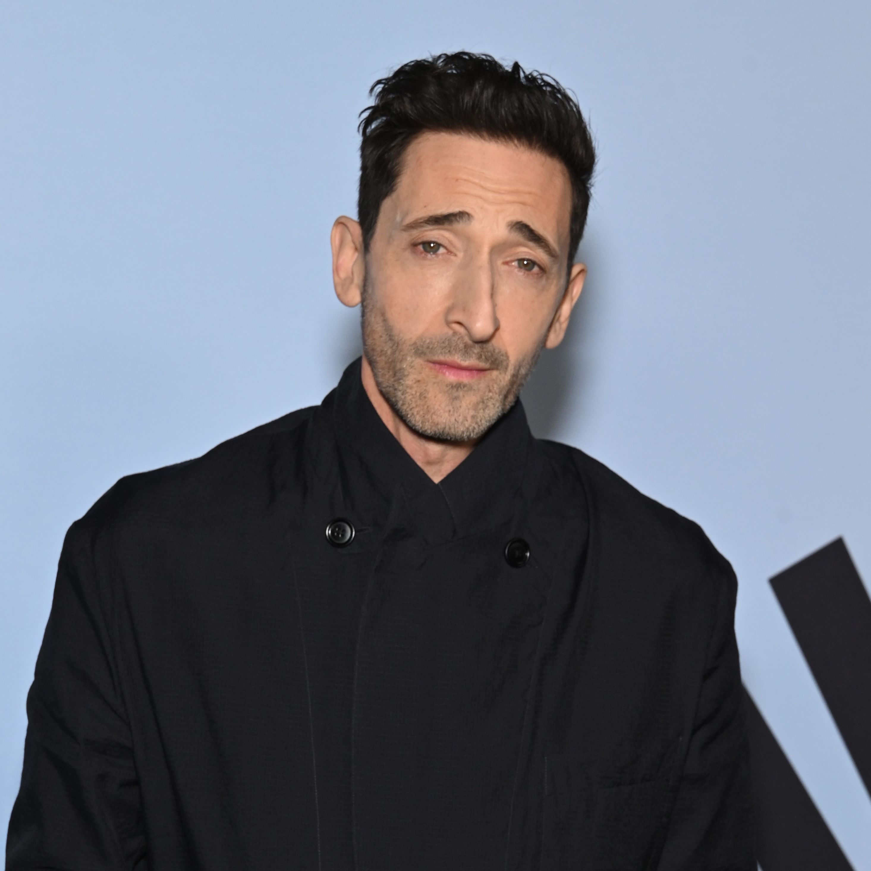 Adrien Brody likes his menswear with a lot of menace