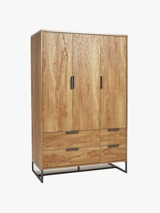 Habitat Nomad 3 Door 4 Drawer Wardrobe for GQs best wardrobe guide