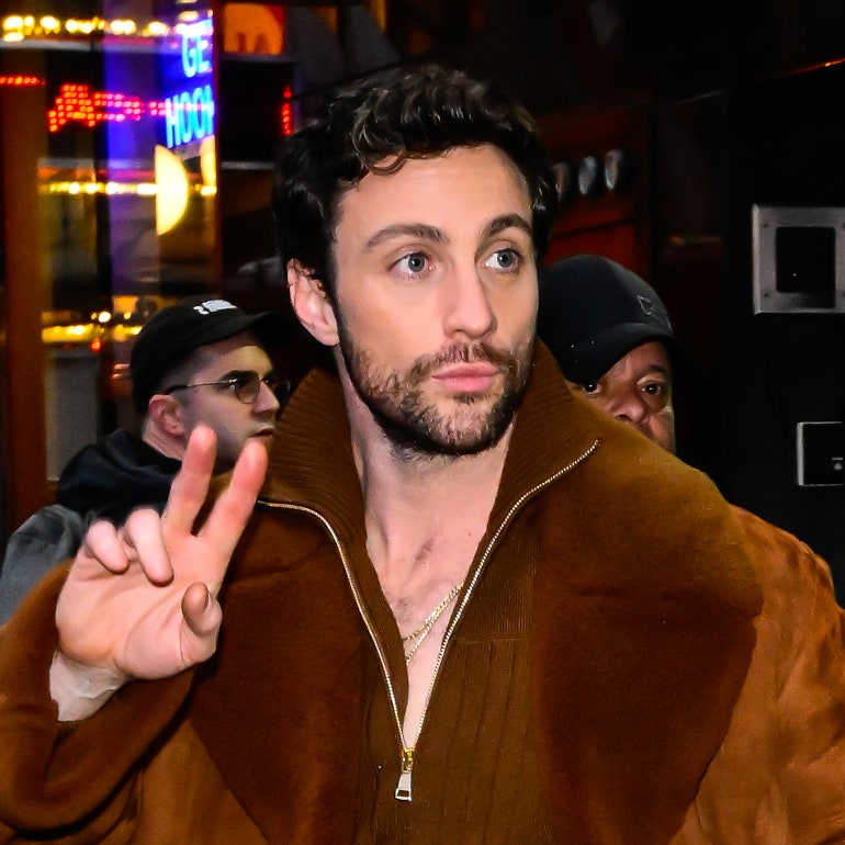 Aaron Taylor-Johnson is really leaning into this whole Kraven the Hunter thing