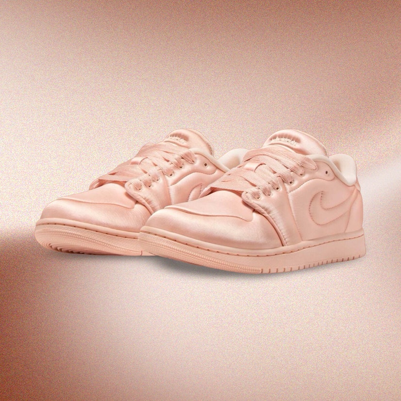 The Air Jordan 1 Low MM ‘Satin Pink’ vies for the sweetest sneaker crown