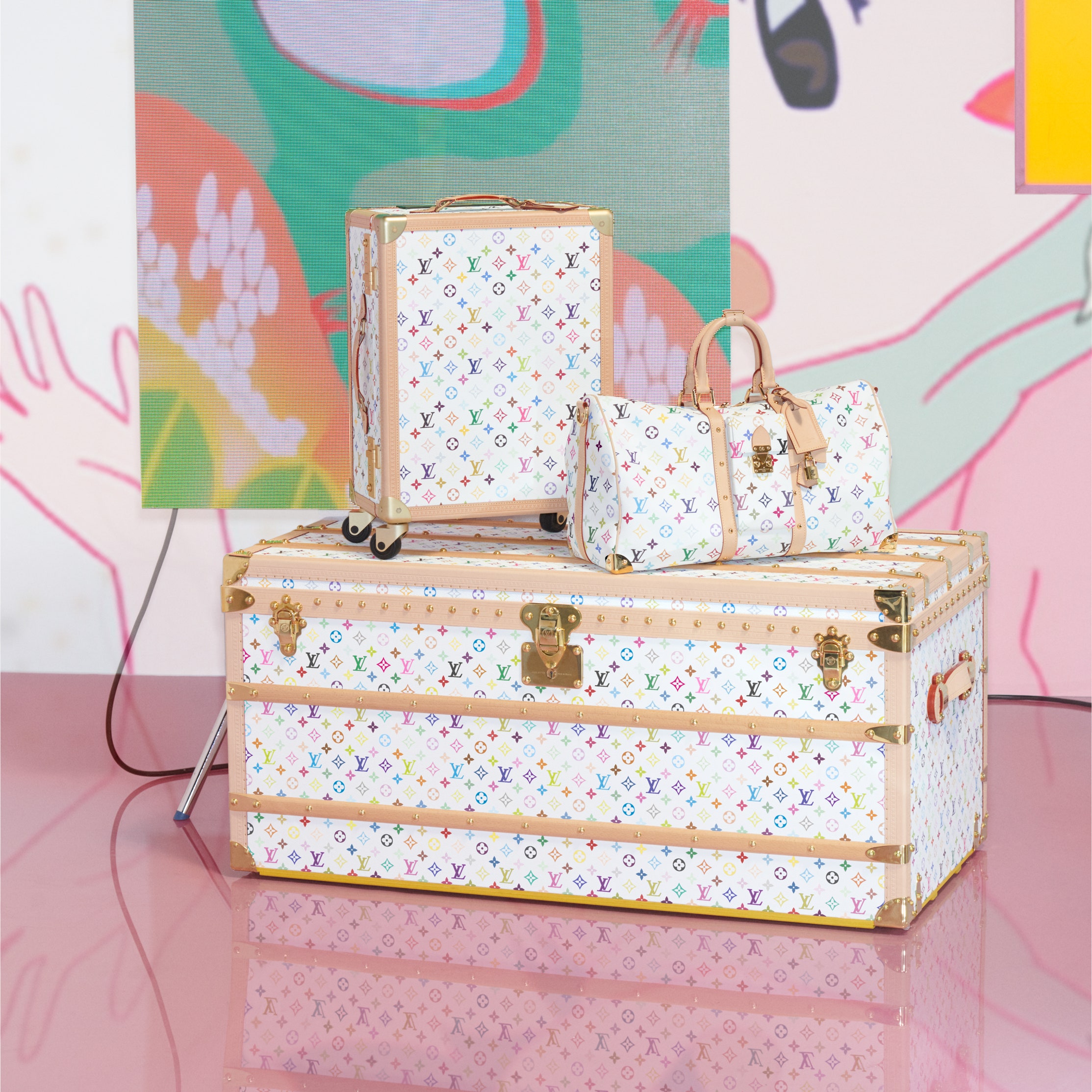 Louis Vuitton and Takashi Murakami are running back their legendary collab