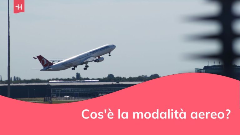 Un aereo in decollo