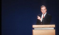 President George H.W. Bush.