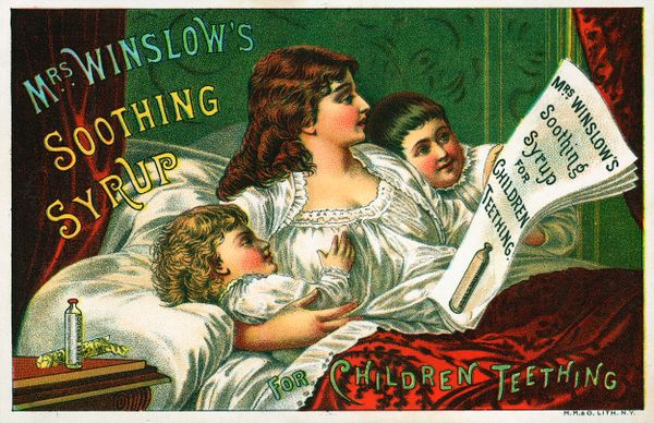 What's more wholesome than dosing your baby with morphine? A whole lot of things, including NOT giving your children opiates.