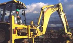 You see backhoe-loaders on nearly every construction site around town.