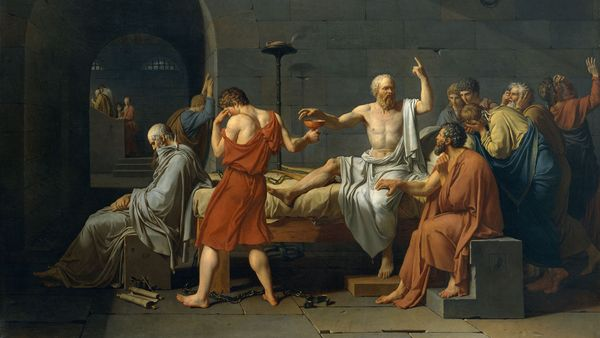 "The Death of Socrates" 