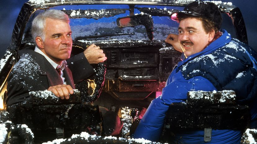 Steve Martin and John Candy