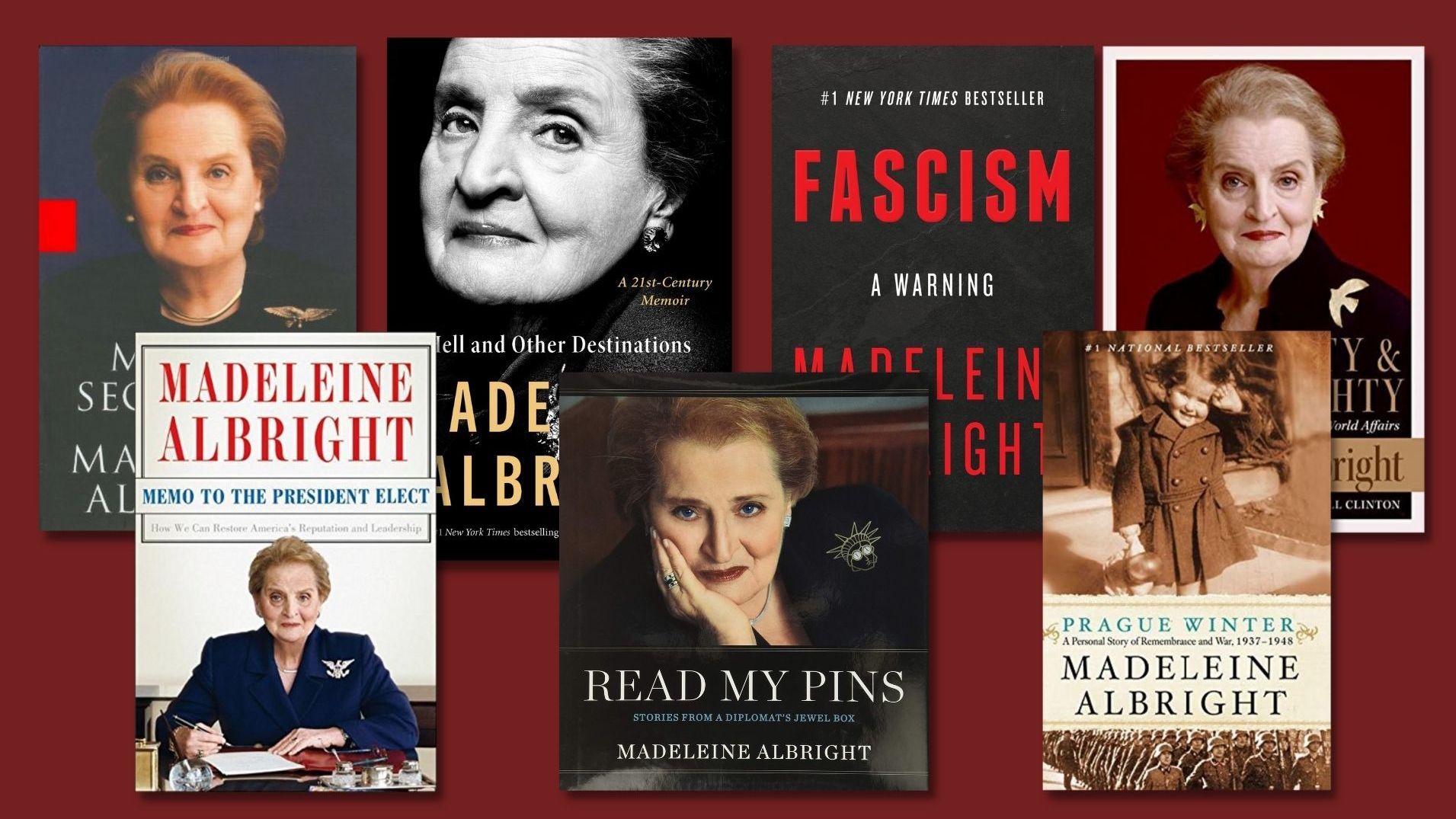 Madeleine Albright's teaching continues — through these books