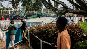 The popularity of basketball in Rwanda can be seen on courts around the country.