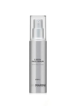 Silver bottle of Jan Marini CESTA Face Serum