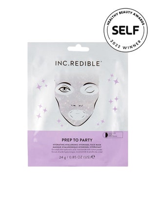 INC.Redible Prep to Party Hydrating Hyaluronic Hydrogel Face Mask