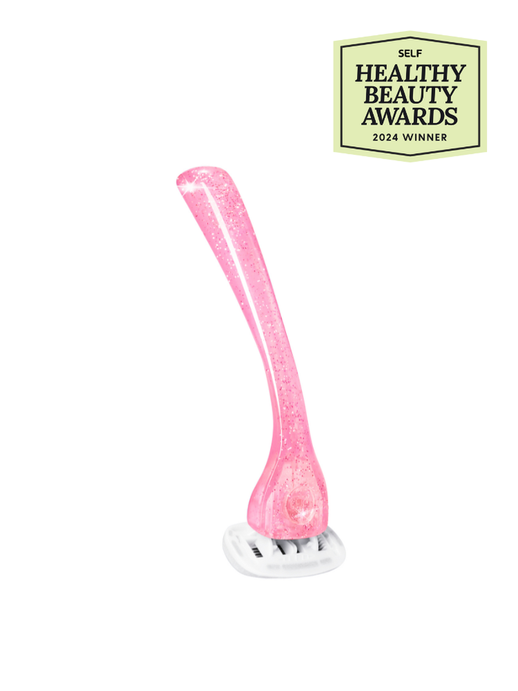 Billie Pink Sparkle Razor Starter Kit