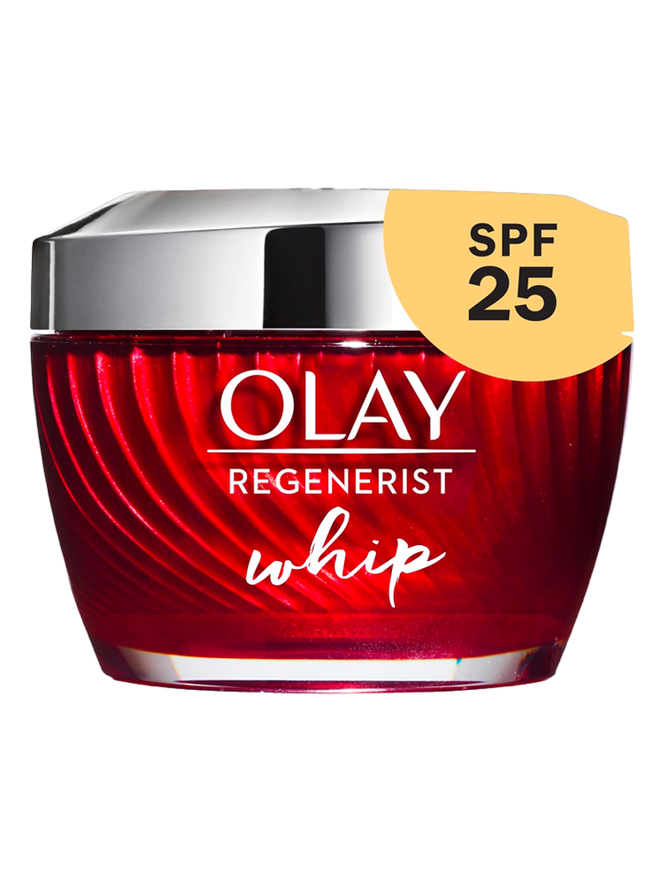 Olay Regenerist Whip SPF 25 on a white background