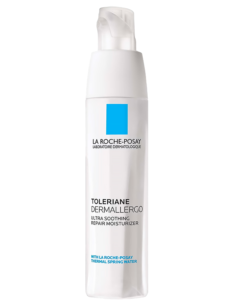 La Roche Posay Toleriane Dermallegro Ultra Soothing Repair Facial Moisturizer on a white background