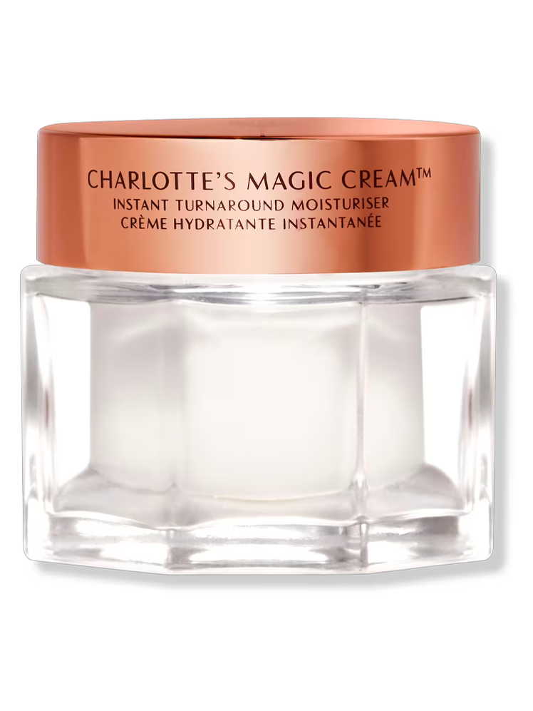 Charlotte Tilbury Magic Cream Face Moisturizer with Hyaluronic Acid  on a white background