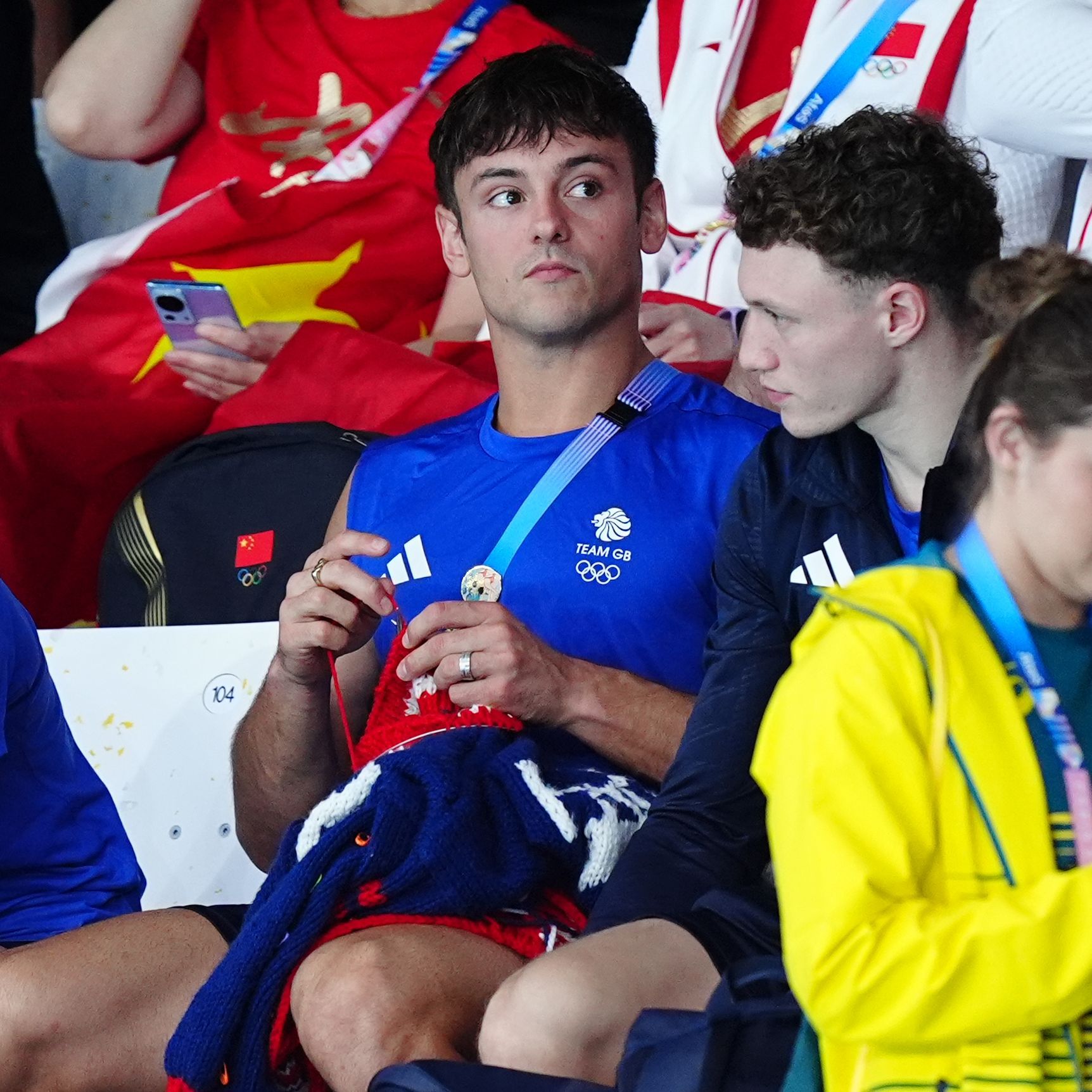 My Favourite Olympics Gear? Tom Daley’s Hand-Knit Sweater