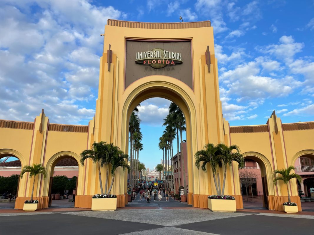 Universal Studios Florida archway entrance