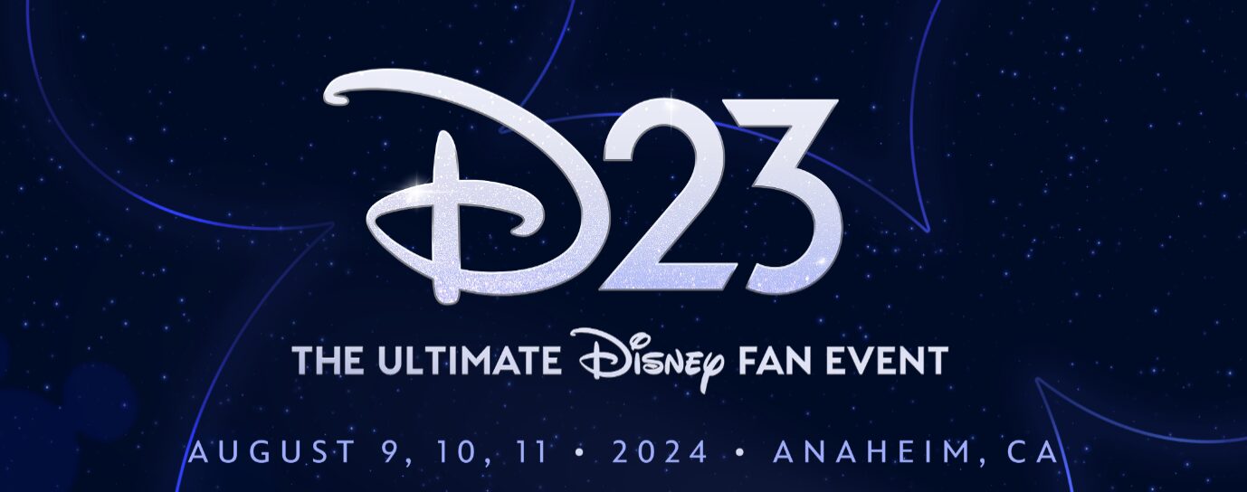 D23 logo and dates