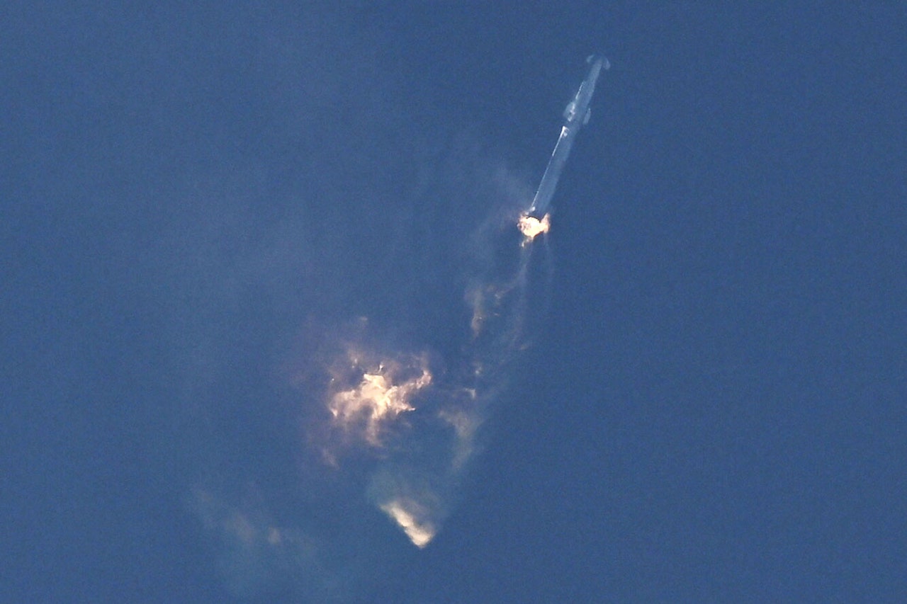 SpaceX’s Starship Explodes During First Orbital Test Flight