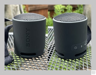 Sony SRS XB100 Bluetooth Speakers side by side