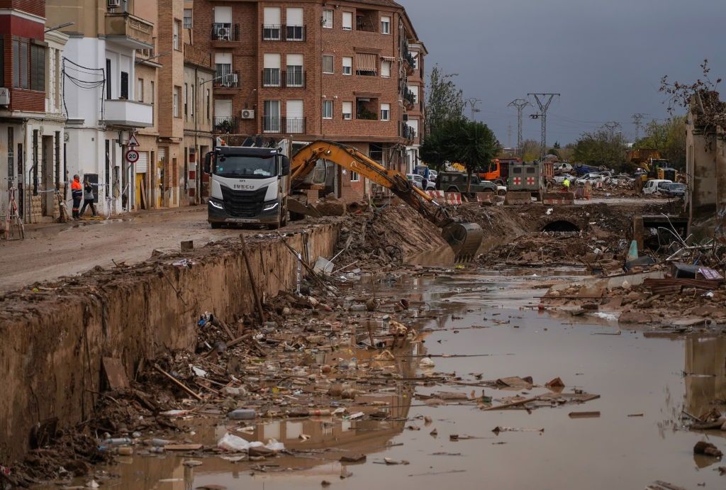 Valencia 15 días despus del paso de la DANA.