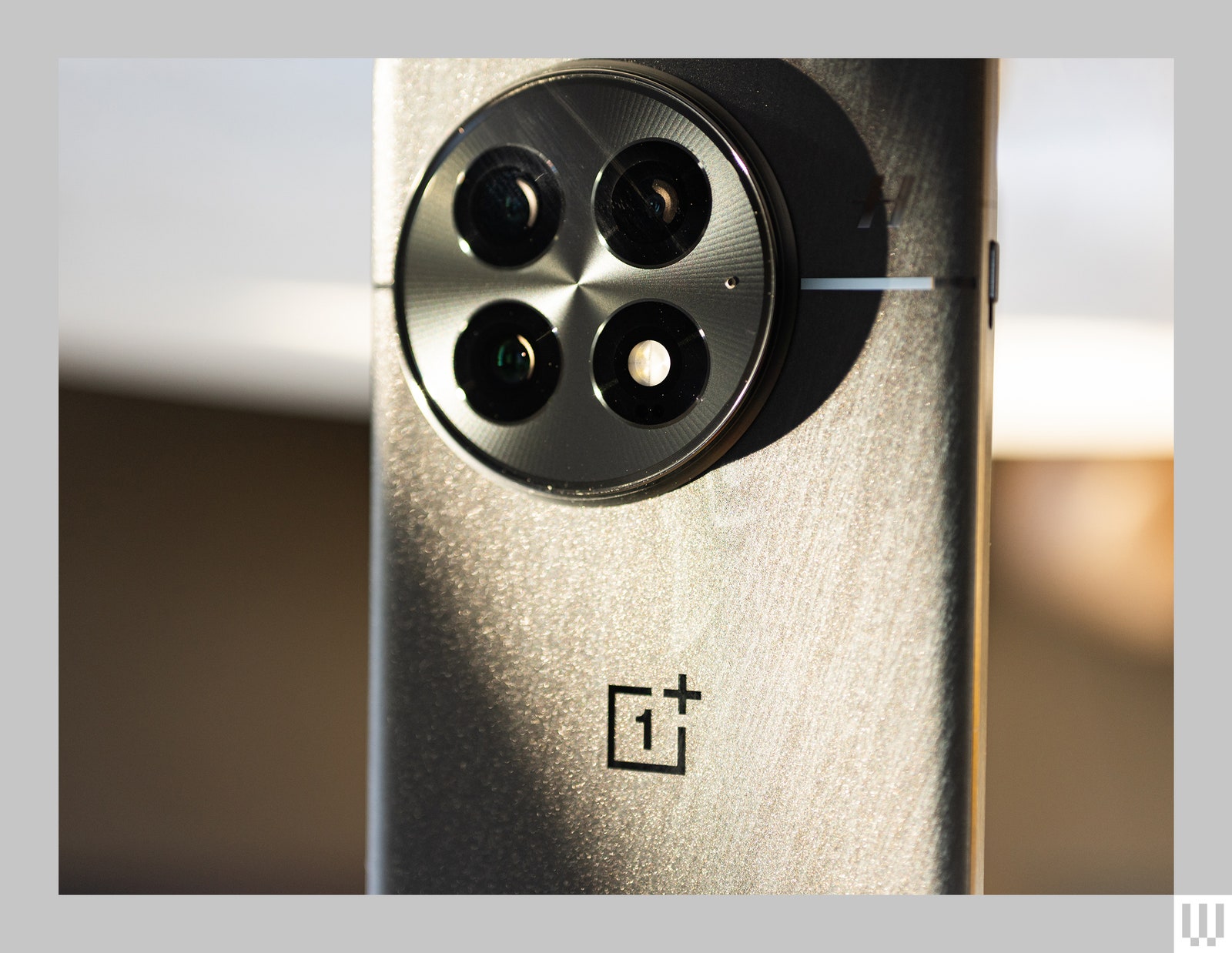 Closeup of the cameras on the backside of the OnePlus 13