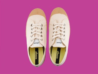 Image may contain Clothing Footwear Shoe Sneaker Canvas and Suede