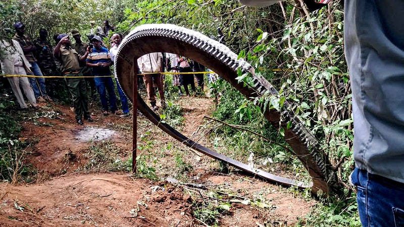 A Glowing Metal Ring Crashed to Earth. No One Knows Where It Came From