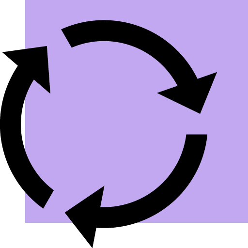 Circular arrows