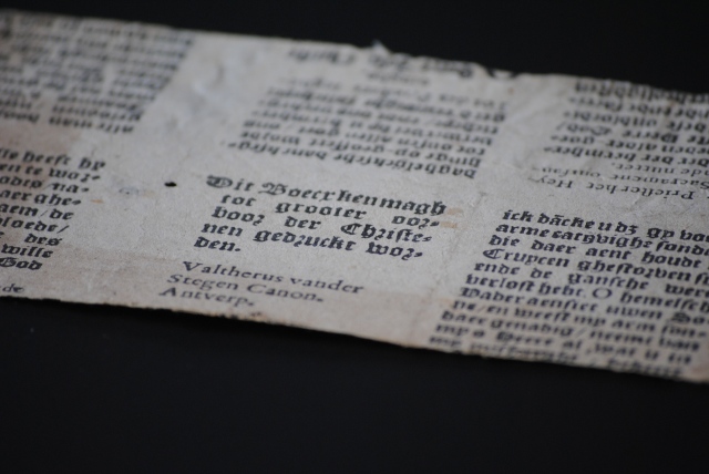 Leiden, Universiteitsbibliotheek, BPL 3254 (fragment 1 of 3).