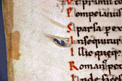 2. Leiden, Universiteitsbibliotheek, BUR MS 1. Pic: the author.