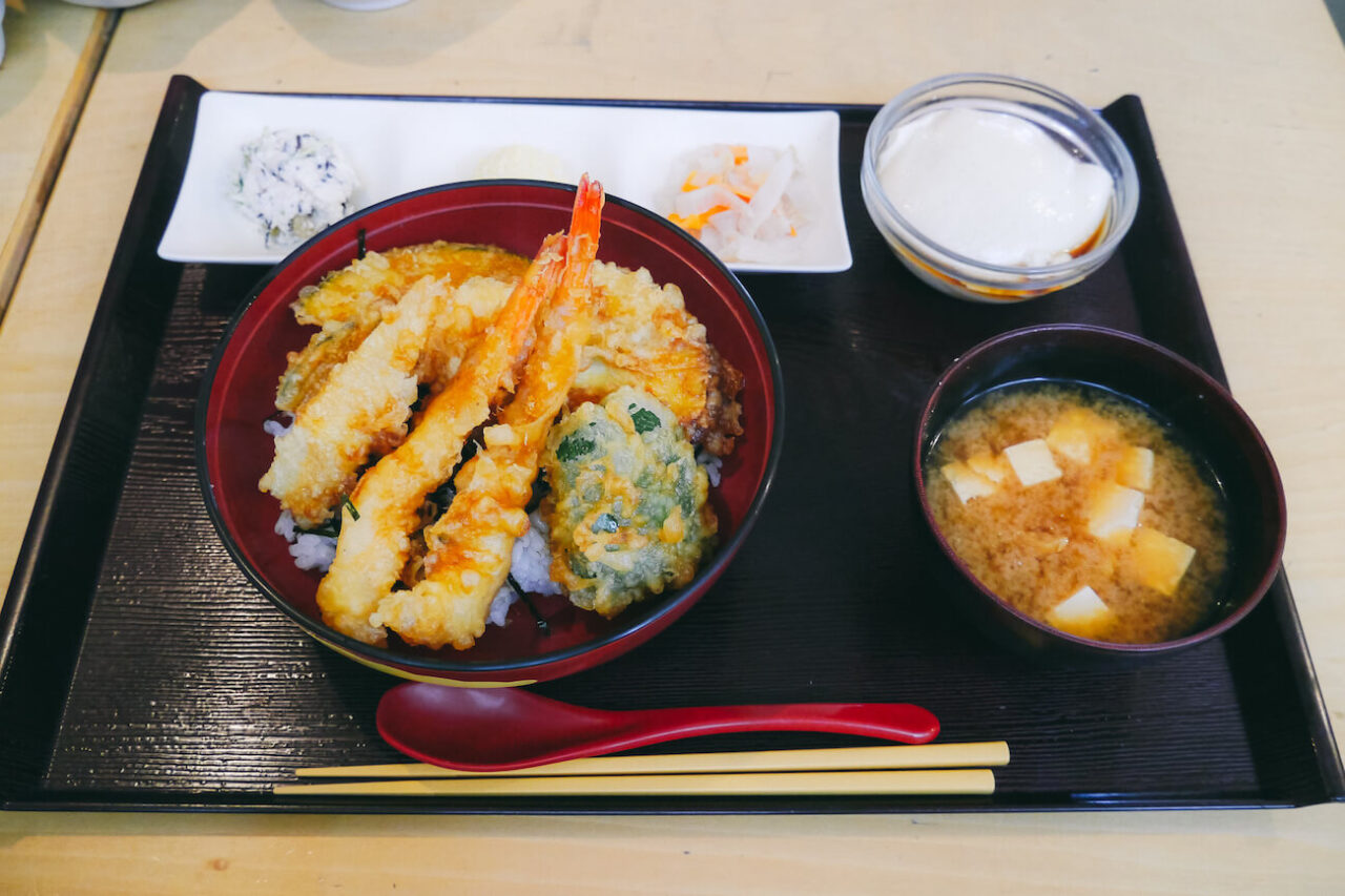 とうふや豆蔵 天丼