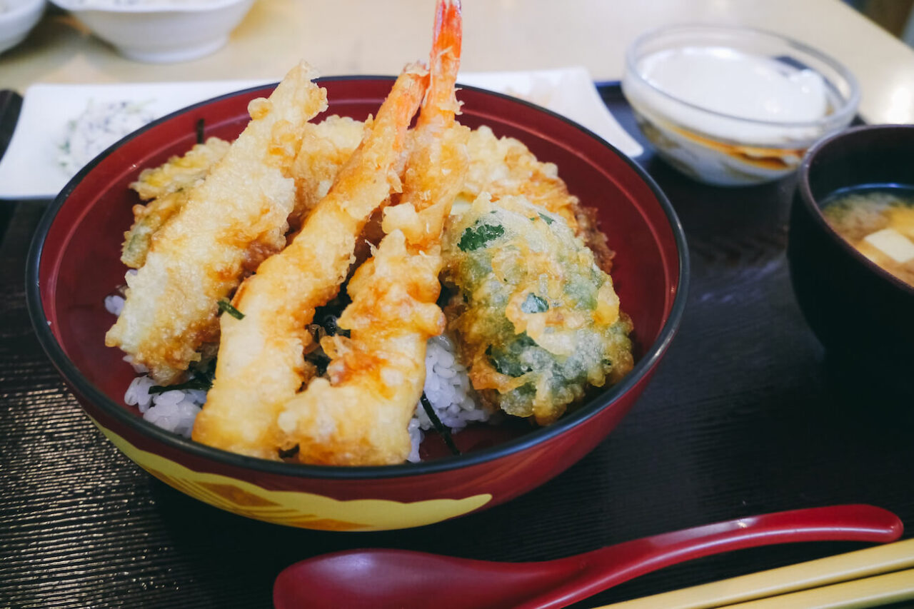 とうふや豆蔵 天丼ランチ