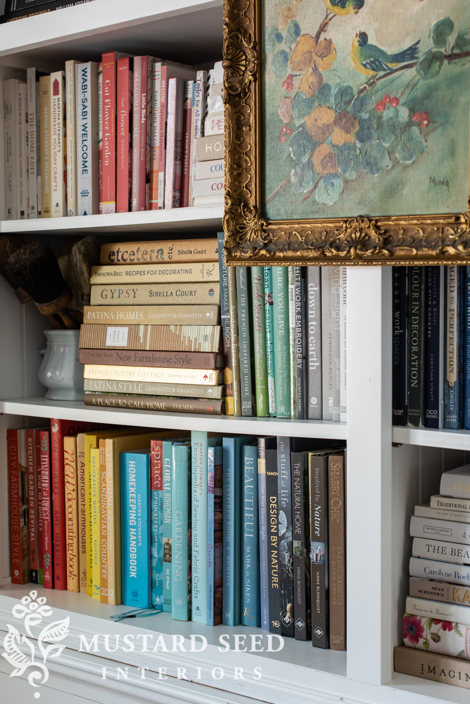 home library inspiration | miss mustard seed